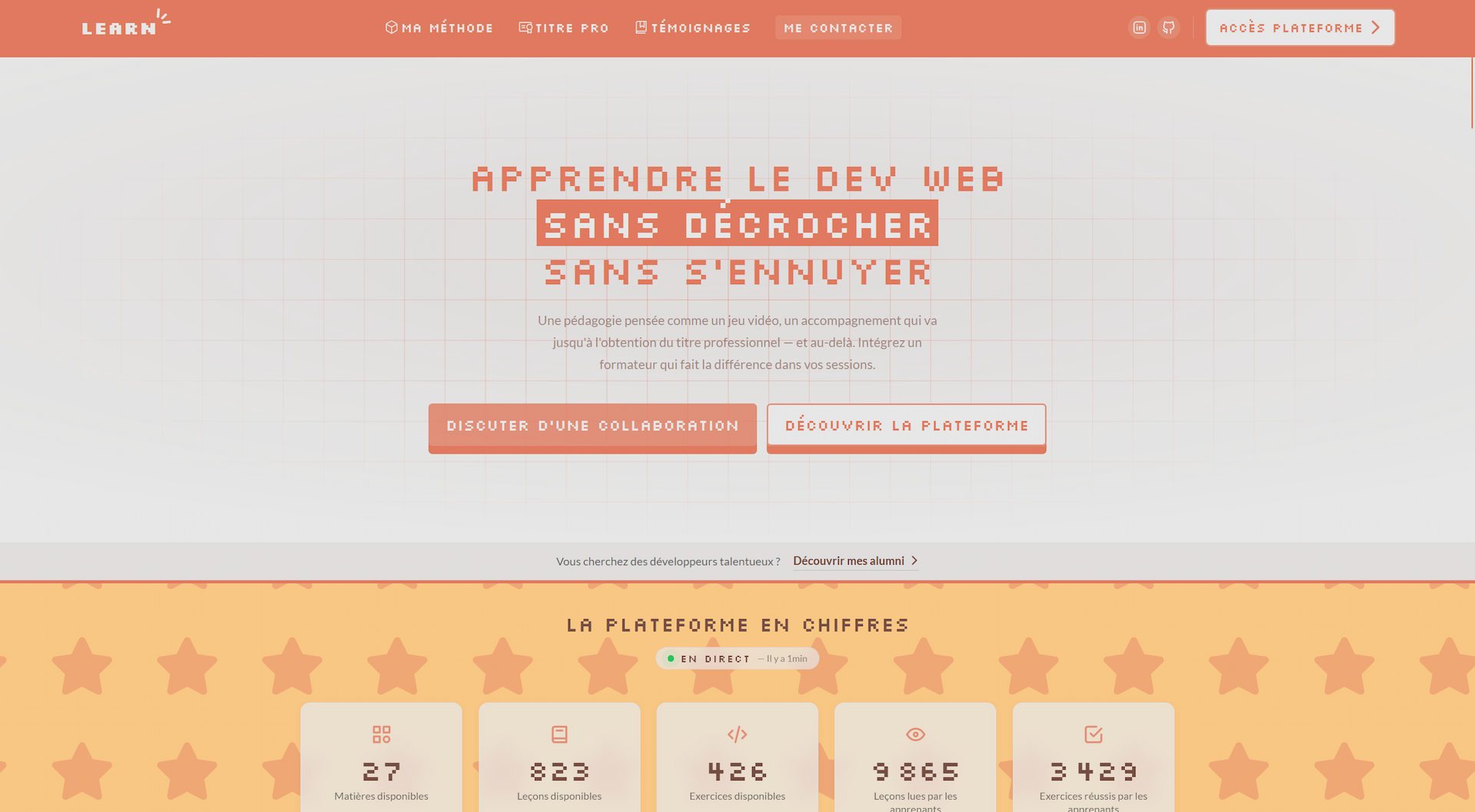 Site web de Formation Développement Web